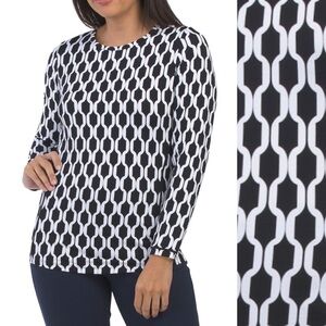 G Lifestyle Long Sleeve Crew Golf Top